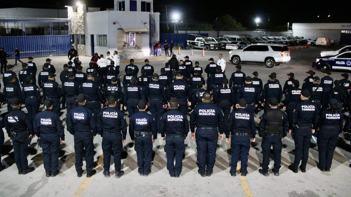 Foto ilustrativa de la policía municipal de Torreón