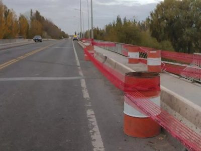 Repararán la baranda del tercer puente