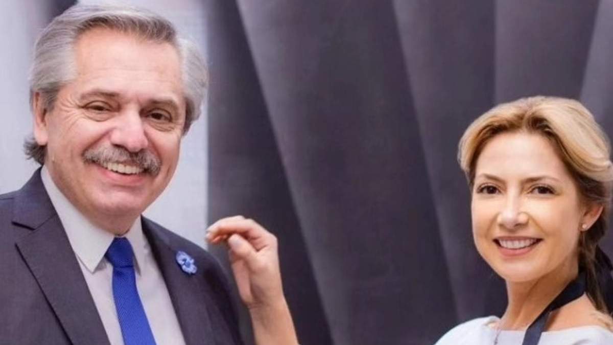 Alberto Fernández y Fabiola Yáñez