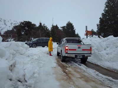 Habilitaron el tránsito en Pino Hachado