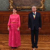 Así es el vestido que lució Beatriz Gutiérrez Müller en el Grito de Independencia