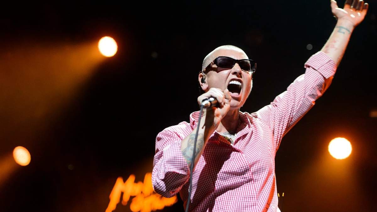 La cantante irlandesa Sinéad O'Connor