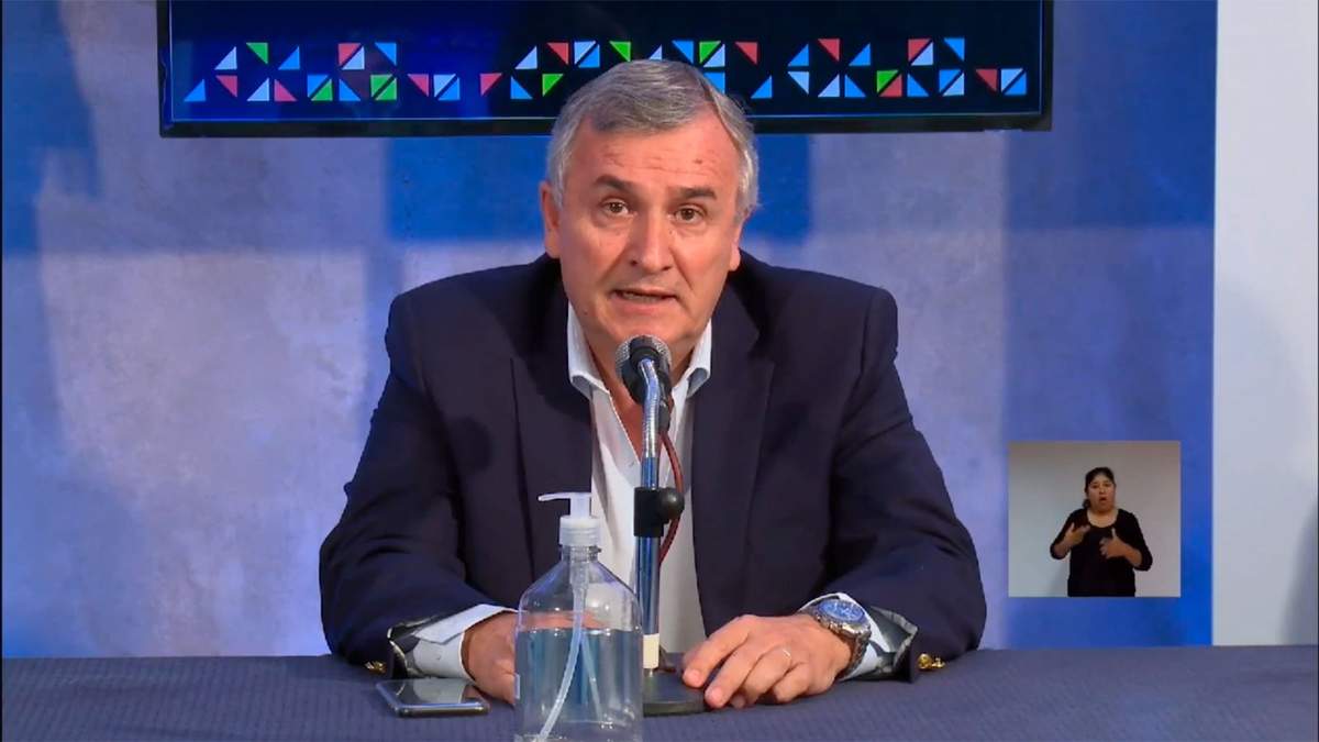 Gerardo Morales, gobernador de Jujuy. Fuente: (Twitter)