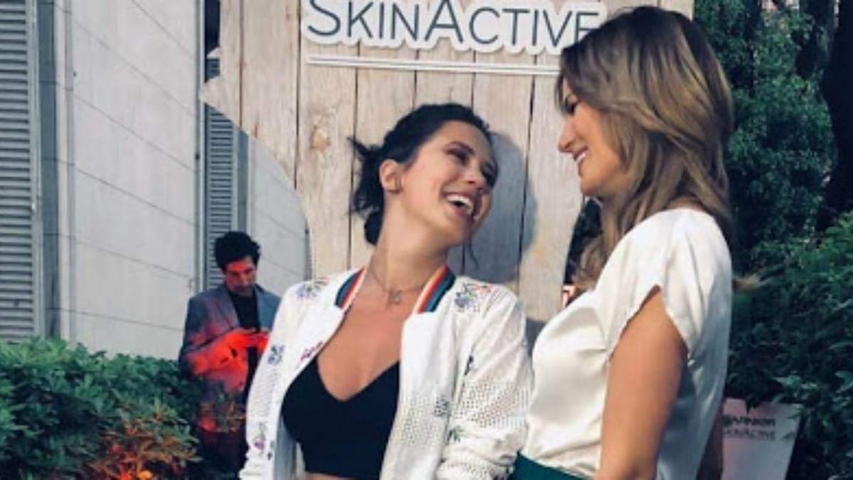 Delfina y Paula Chaves. Fuente: (Instagram)