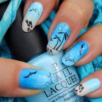 Nail art: los diseños más lindos y originales para las amantes de la playa y el mar