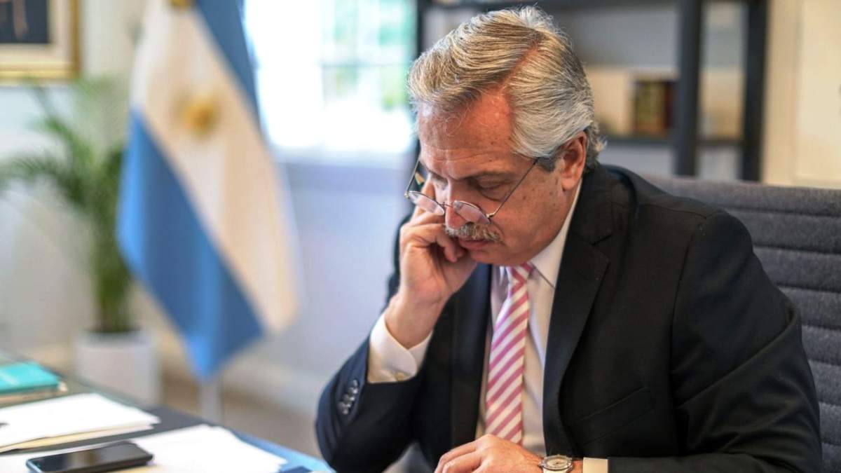 Alberto Fernández, presidente de la Nación. Fuente: (Twitter)