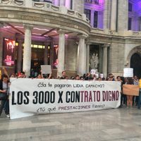 Empleados del INBA inician paro por falta de pago