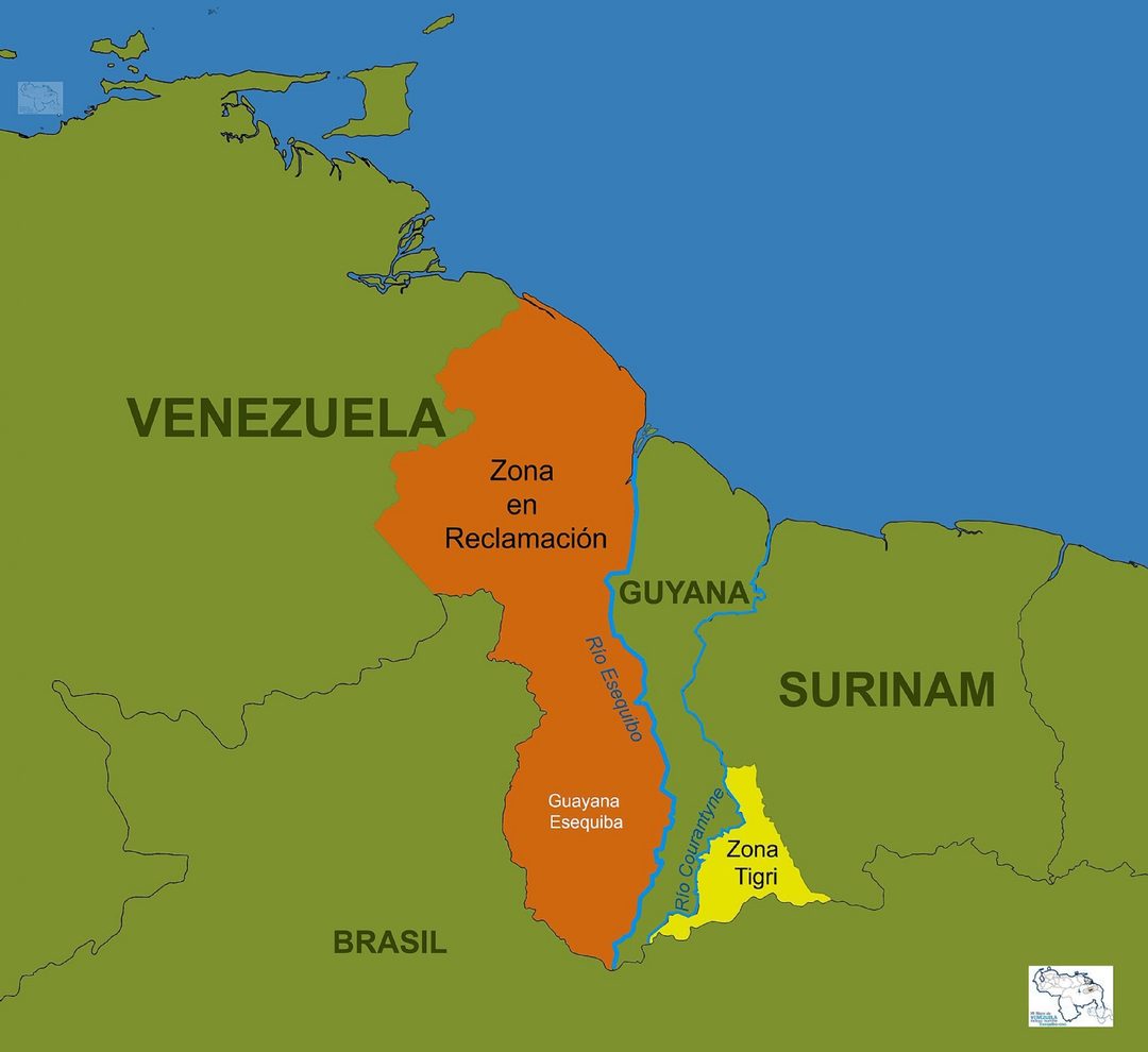 Mapa Esequibo
