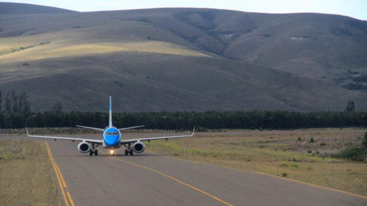 Aeropuerto San Martín de los Andes. Fuente: (Twitter)