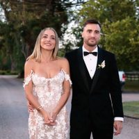 Postales de la elegante decoración en el casamiento de Nicolás Tagliafico y Carolina Calvagni