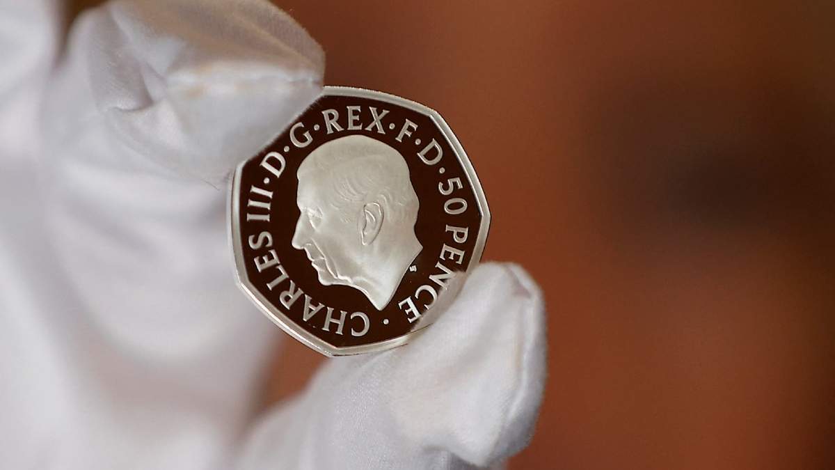La nueva moneda de Reino Unido. Fuente: (Twitter)