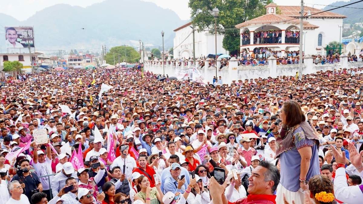 Xóchitl Gálvez en Coatzacoalcos