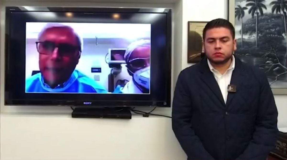 El gobernador de Baja California, Jaime Bonilla, emitió un mensaje desde el hospital
