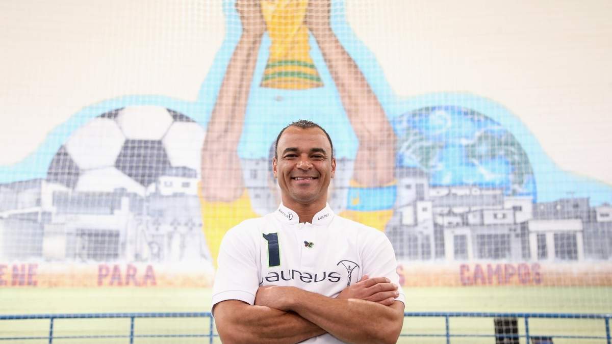 Cafú, estrella brasileña de futbol