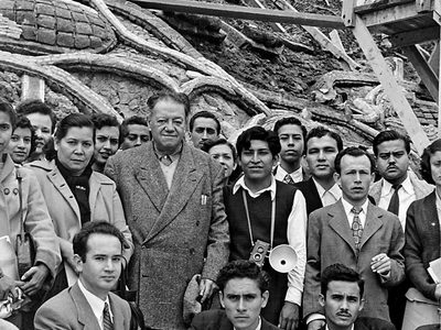 Una "mentada" de Diego Rivera a Miguel Alemán