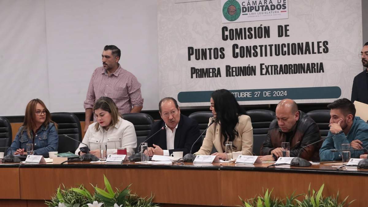 Reunión extraordinaria de la Comisión de Puntos Constitucionales