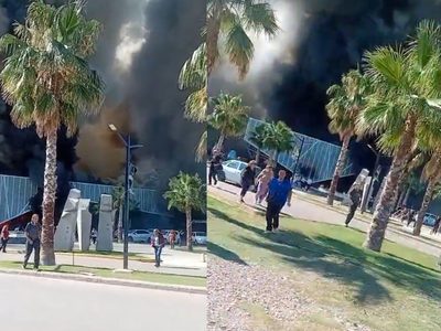 Pánico y desesperación por el incendio del casino Totem Boulevard