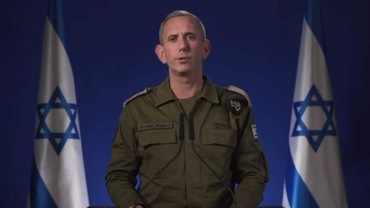 Daniel Hagari, portavoz militar de Israel