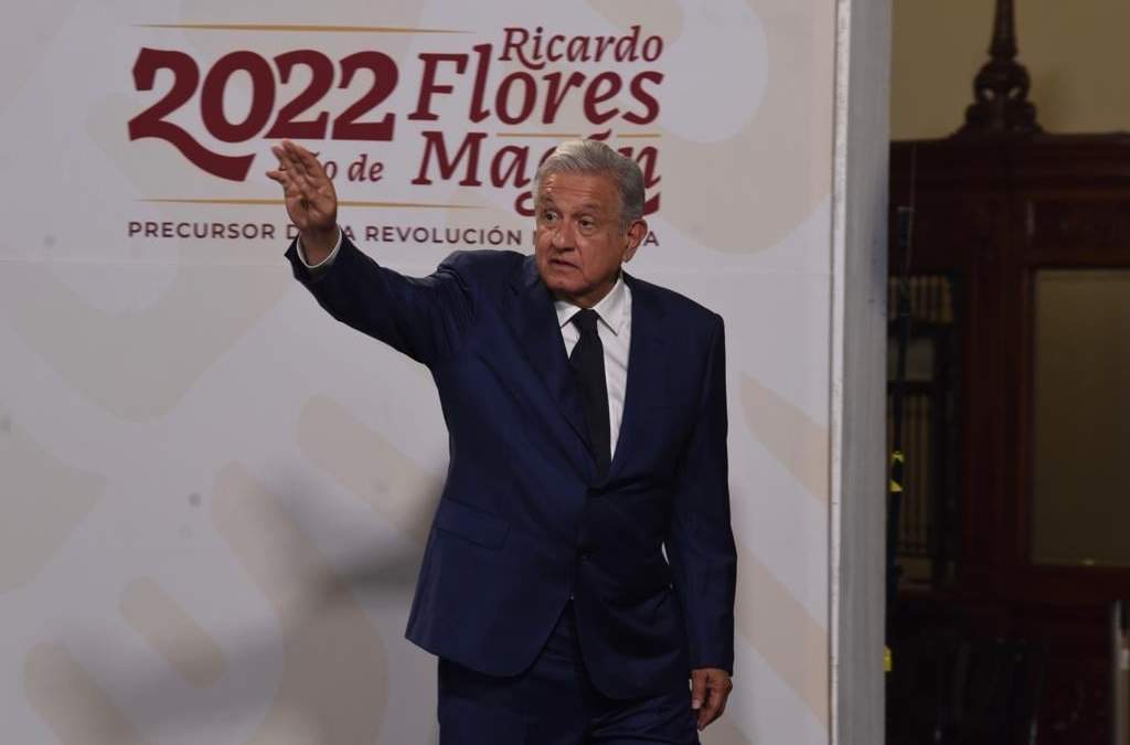 El presidente López Obrador