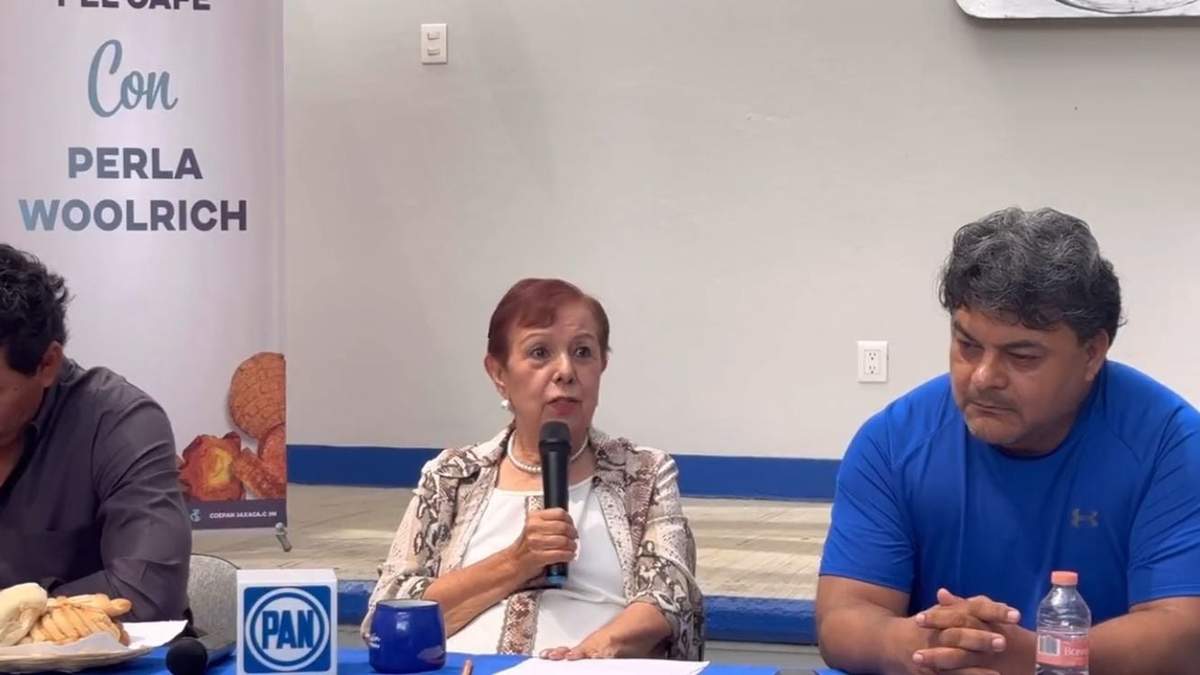 Perla Woolrich Fernández, dirigente del PAN en Oaxaca