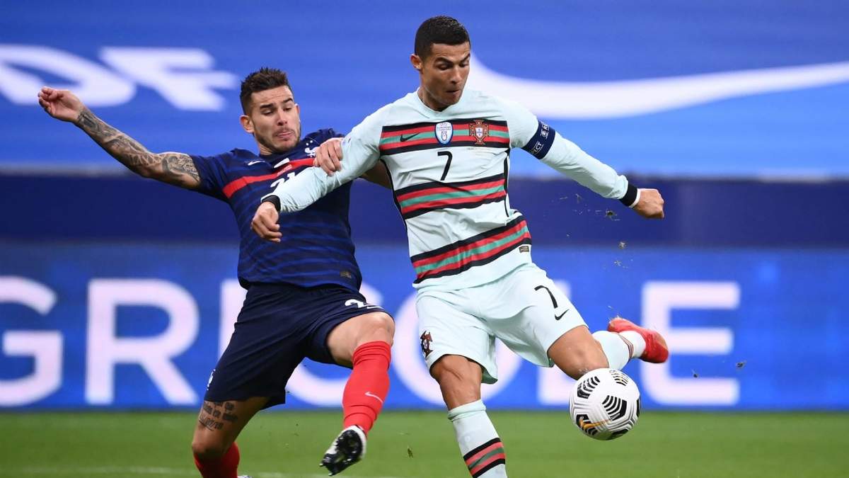 Portugal vs. Francia. Fuente: (Instagram)