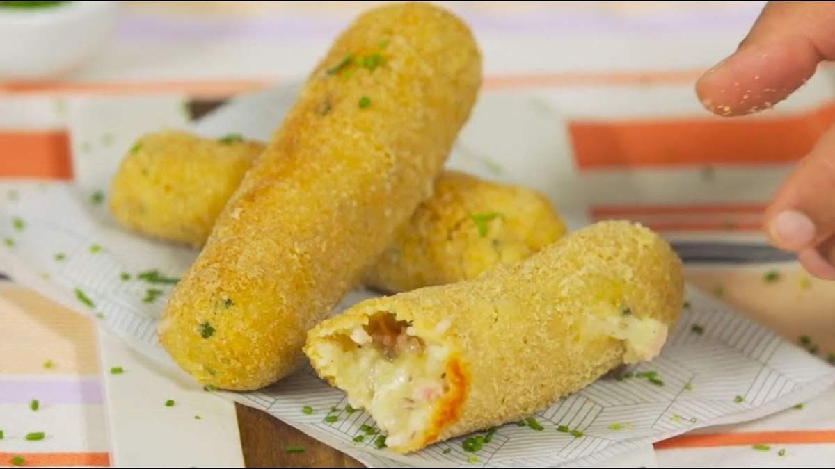Bastoncitos de papa y queso. Fuente: (Instagram)