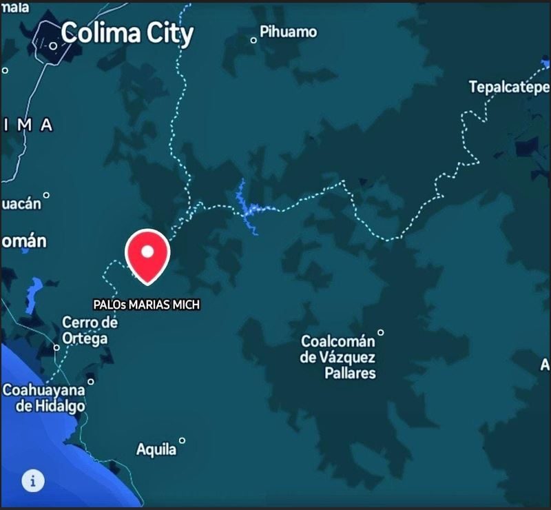 Mapa Coahuayana recorte