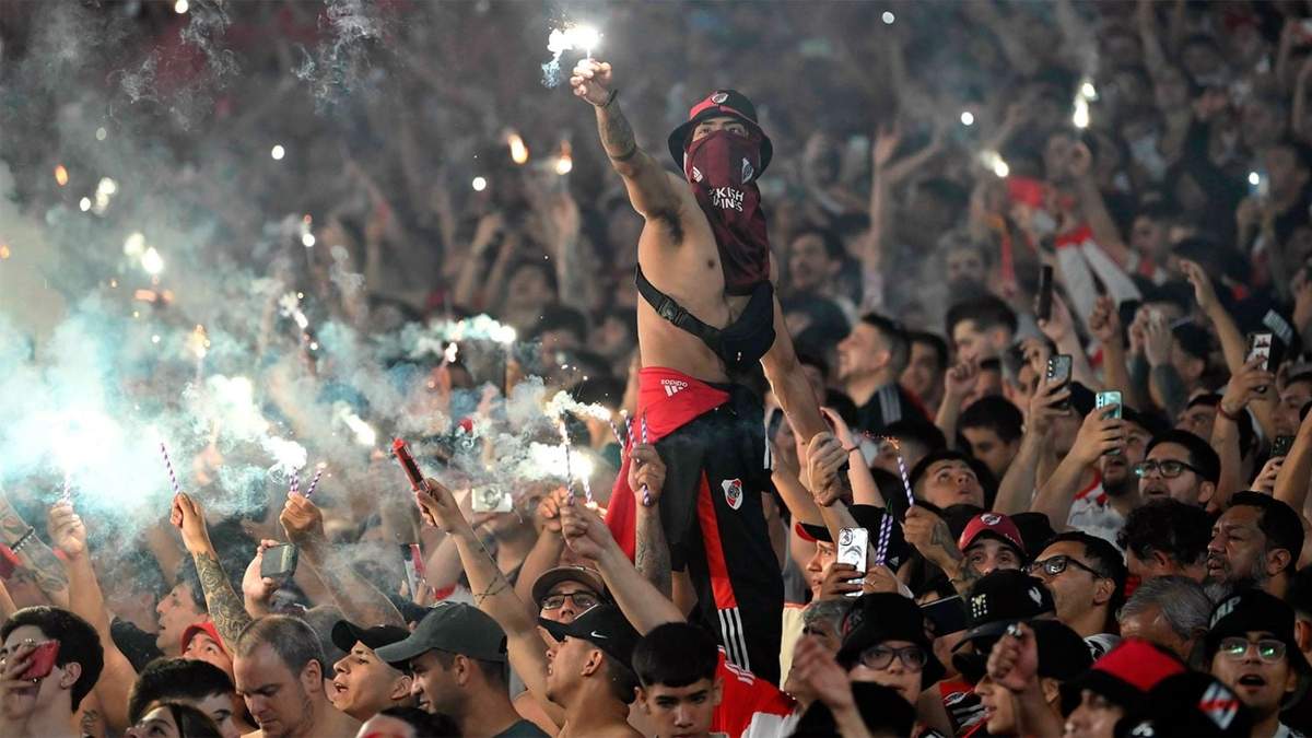 Hinchada de River. Fuente: (Instagram)