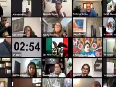 Diputado morenista de la CDMX participa ebrio en sesión virtual del Congreso