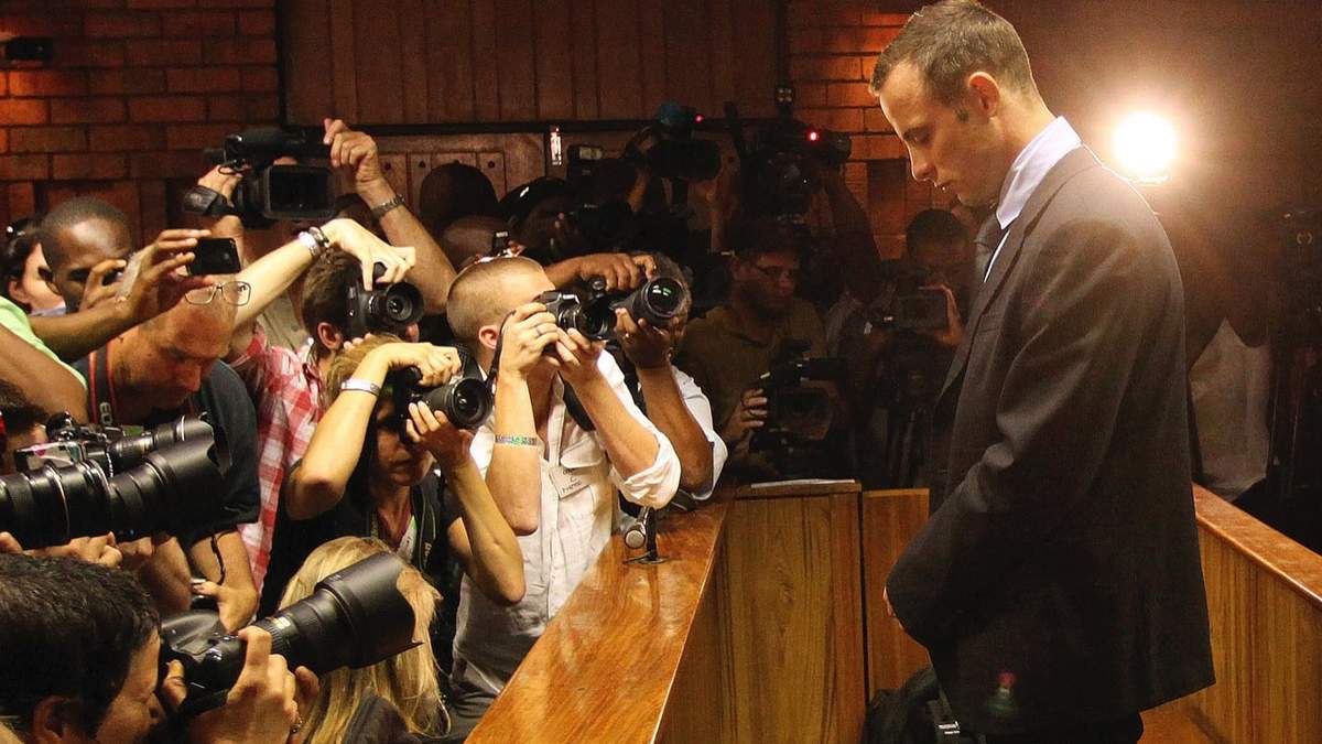 El atleta paralímpico Oscar Pistorius