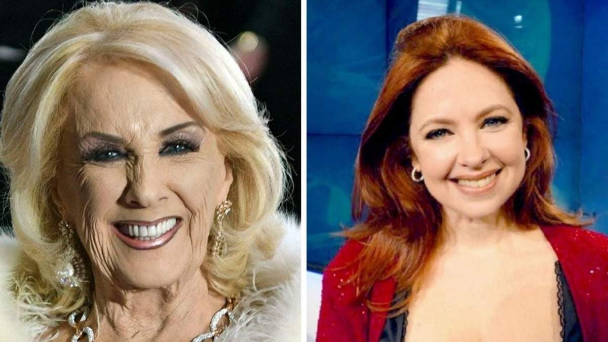 Mirtha Legrand y Andrea del Boca. Fuente: (Instagram)