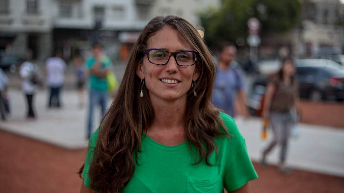 Ministra Elízabeth Gómez Alcorta. Foto: (Twitter)