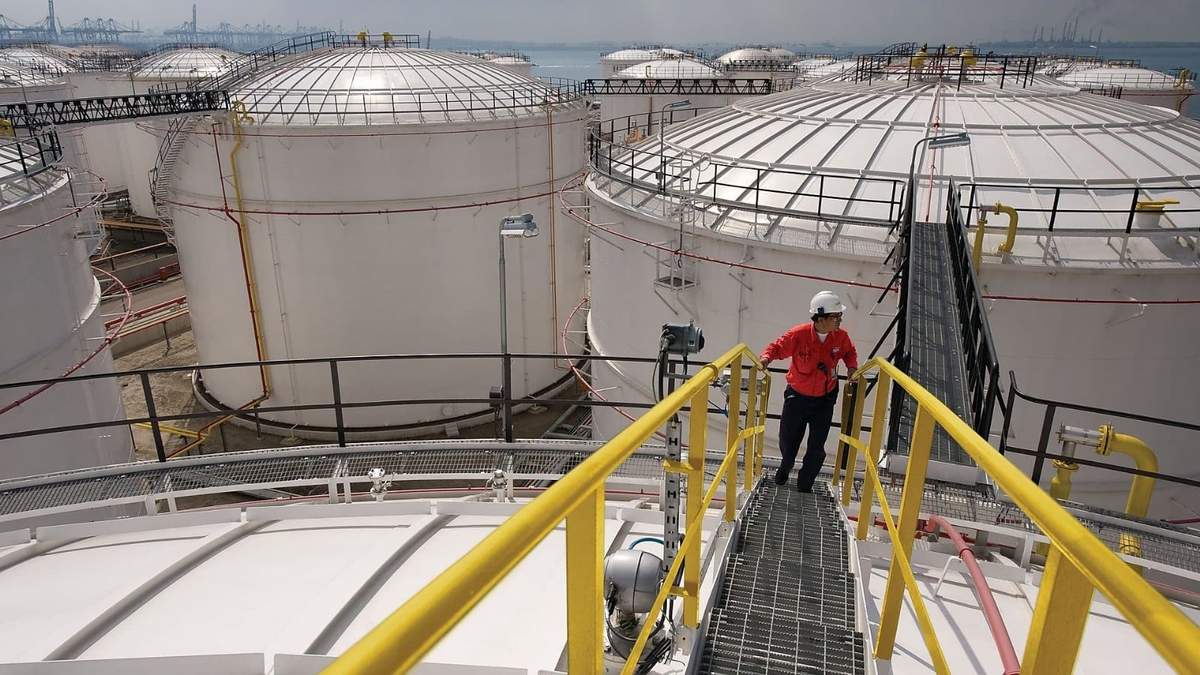Refinería de Shell. (Fuente: Twitter)