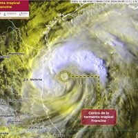 Tormenta Francine podría ascender a huracán el martes: en su trayectoria afectará a estas entidades