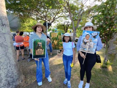 Marchan en Tabasco contra la creación del Museo Nacional Olmeca