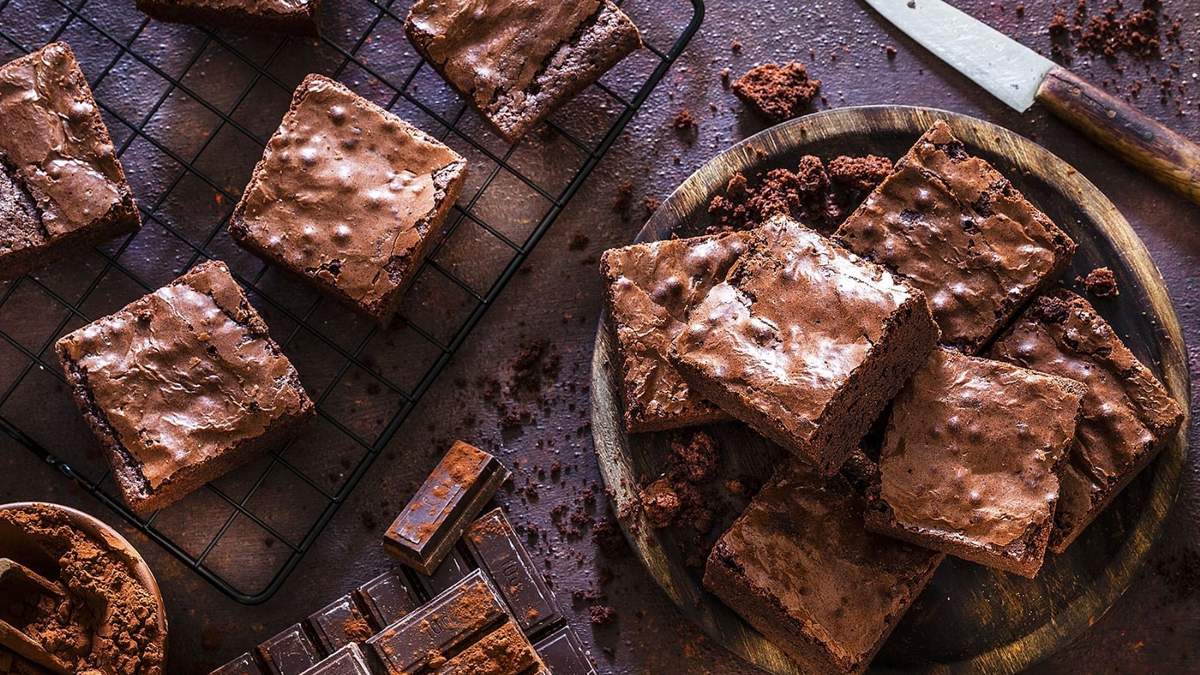 Brownie sin harina y sin azúcar. Fuente: (Instagram)