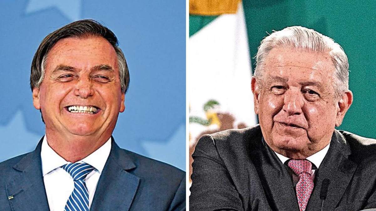 Jair Bolsonaro y Andrés Manuel López Obrador