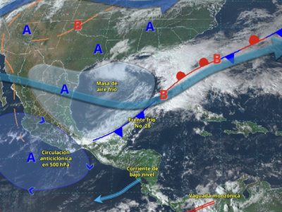 Más de 30 grados en la mayor parte del país este martes; sólo lloverá en los siguientes estados