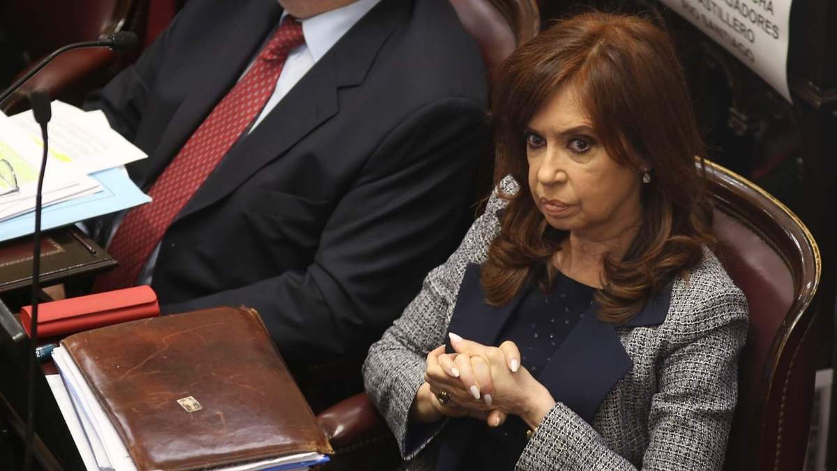 Cristina Fernández de Kirchner, vicepresidenta. Fuente: (Twitter)
