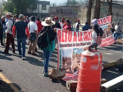 Tras cinco horas de bloqueo, liberan la carretera México-Cuernavaca