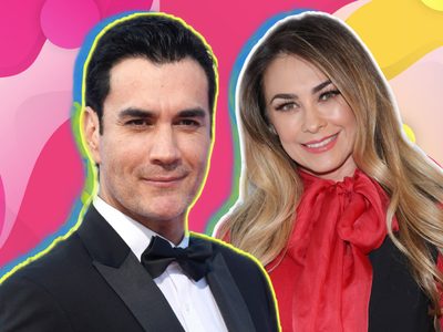 David Zepeda le robó un beso a Aracely Arámbula e incrementan los rumores de un posible romance