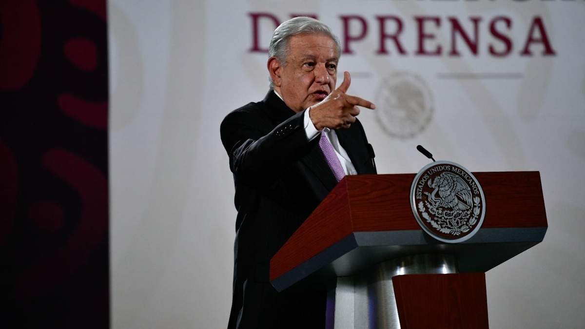 López Obrador en su conferencia