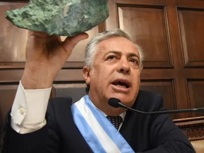 El anuncio que hará Cornejo en la Argentina Mining