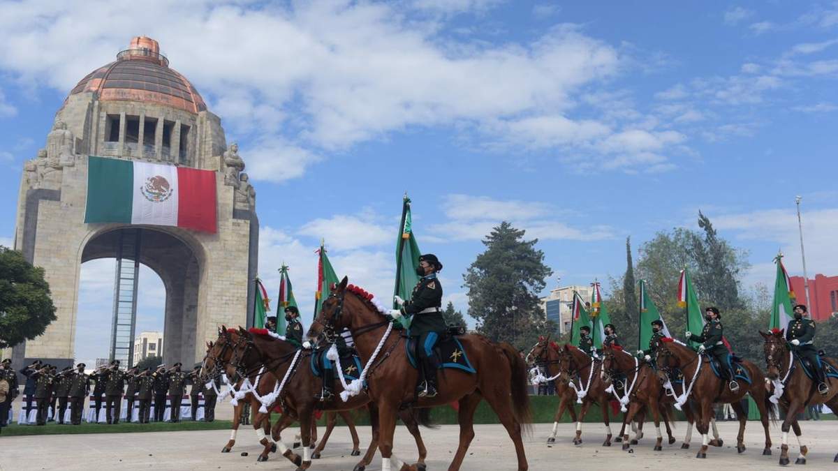 Conmemoración del 110 aniversario del inicio de la Revolución Mexicana