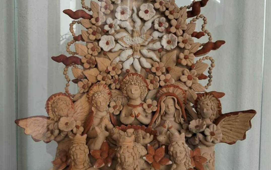 Pieza de la exposición de "Nacimientos" en el Museo del Carmen