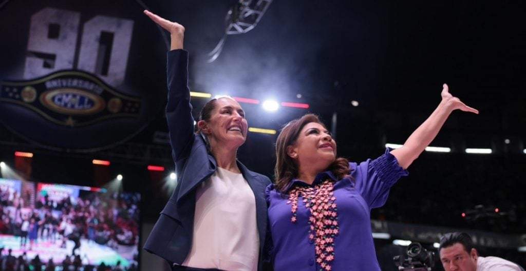 Claudia Sheinbaum y Clara Brugada