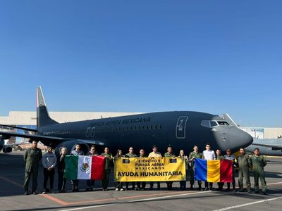 Despega avión para repatriar a mexicanos evacuados de Ucrania