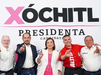 A mitad de campaña, Xóchitl Gálvez y líderes de la coalición pactan “redoblar esfuerzos”