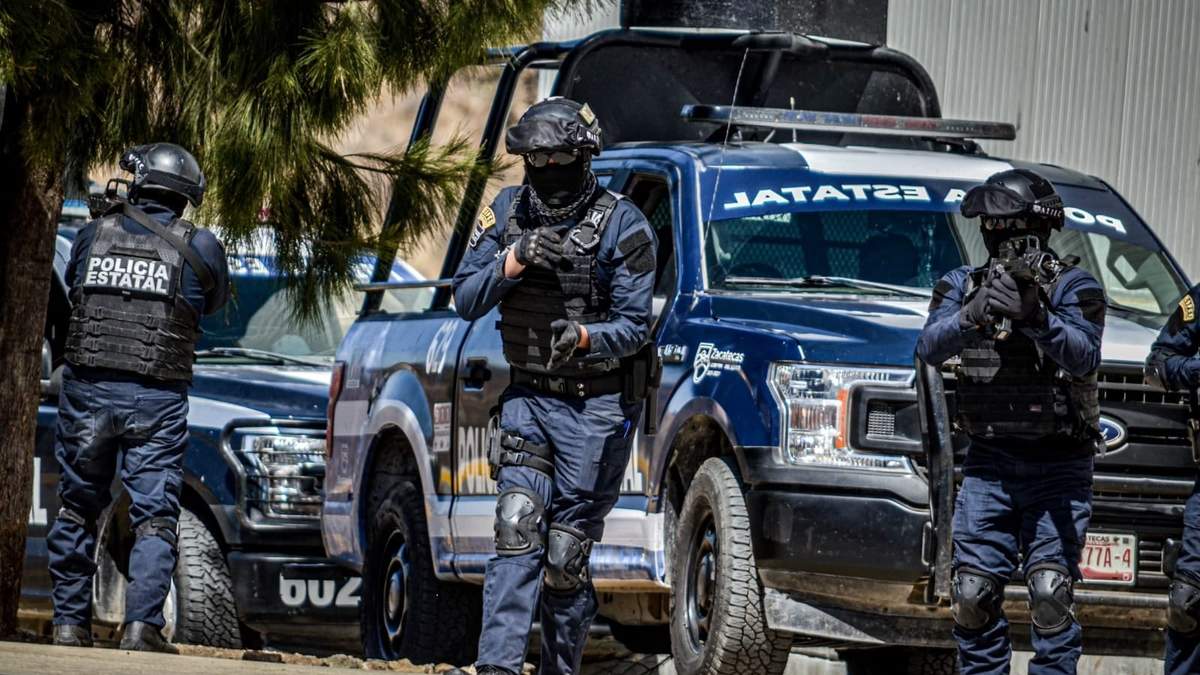 Fuerzas de seguridad en Zacatecas