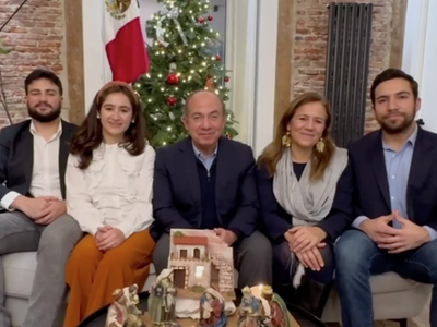 “Que prevalezca el bien”: Felipe Calderón y Margarita Zavala envían mensaje de Navidad y Año Nuevo